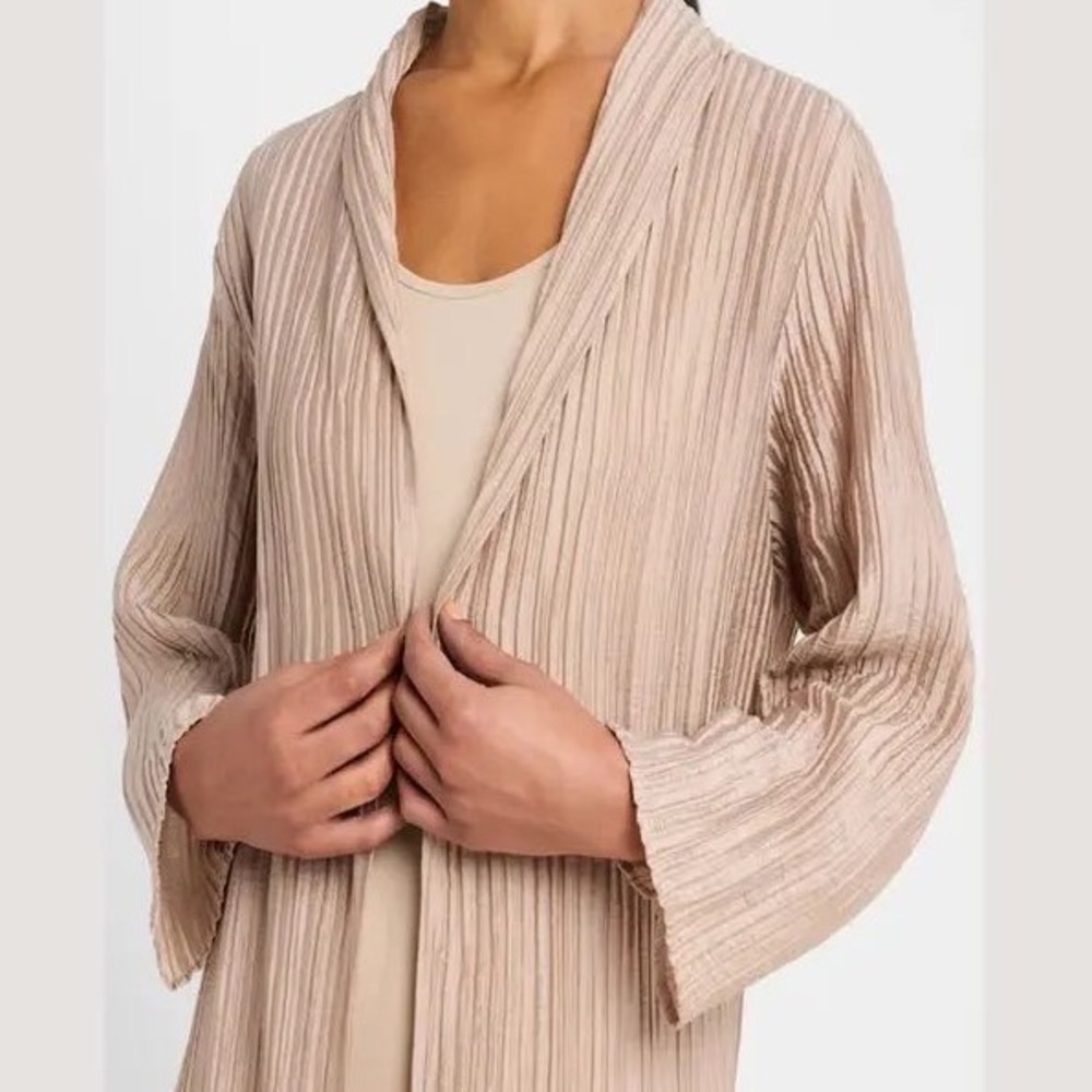Eileen Fisher NWT Crinkle Jacket